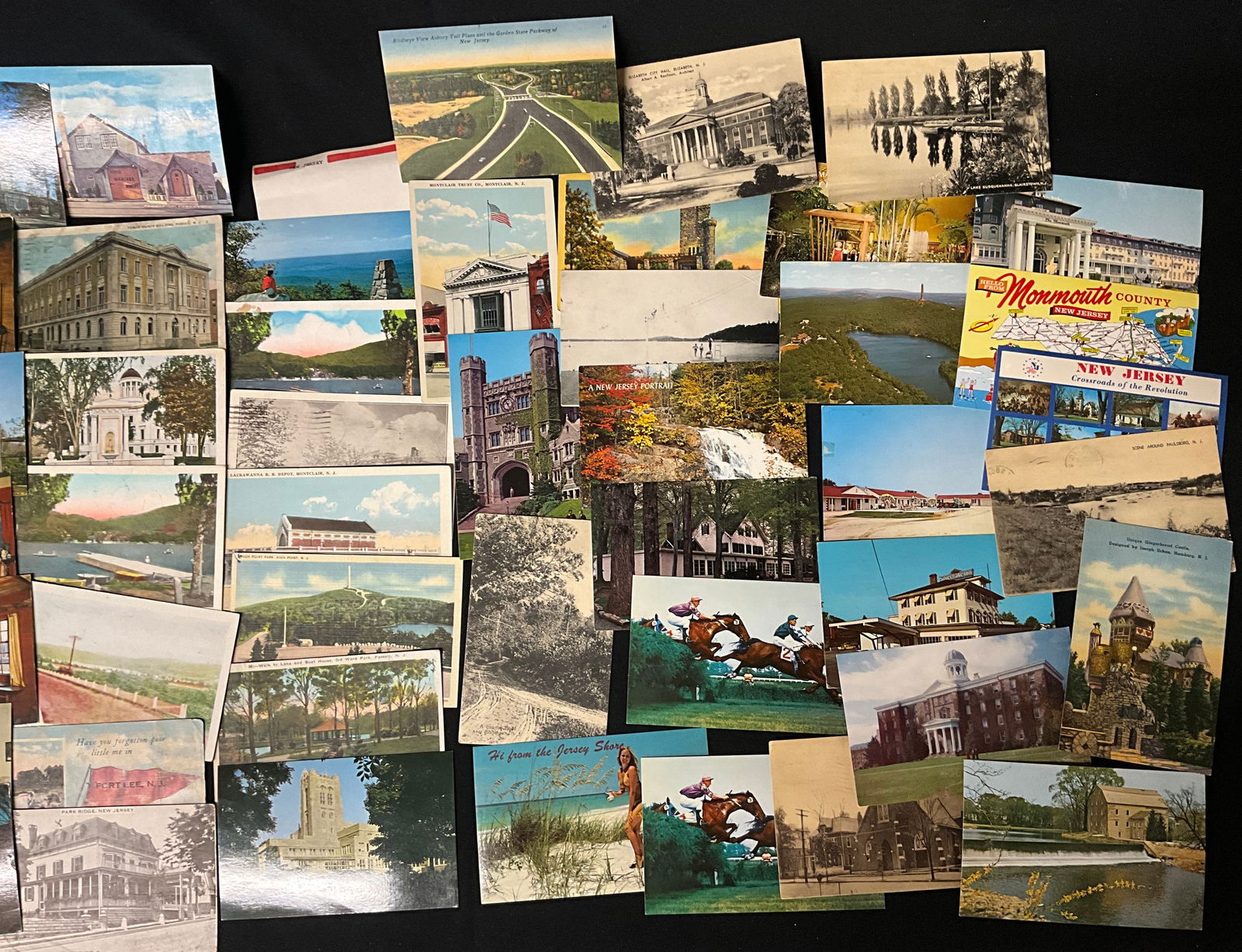 Large Collection of Vintage New Jersey Postcards, c. 1920s-1960s - 2