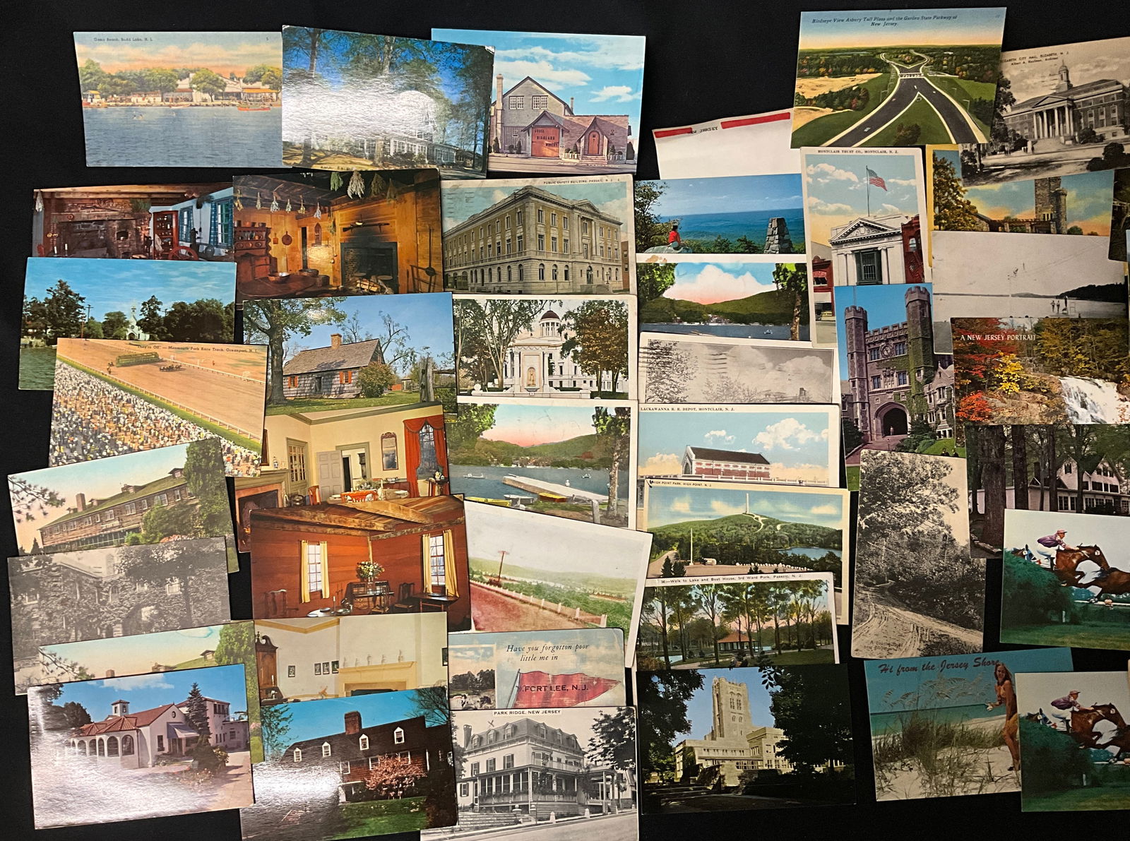 Large Collection of Vintage New Jersey Postcards, c. 1920s-1960s - 3