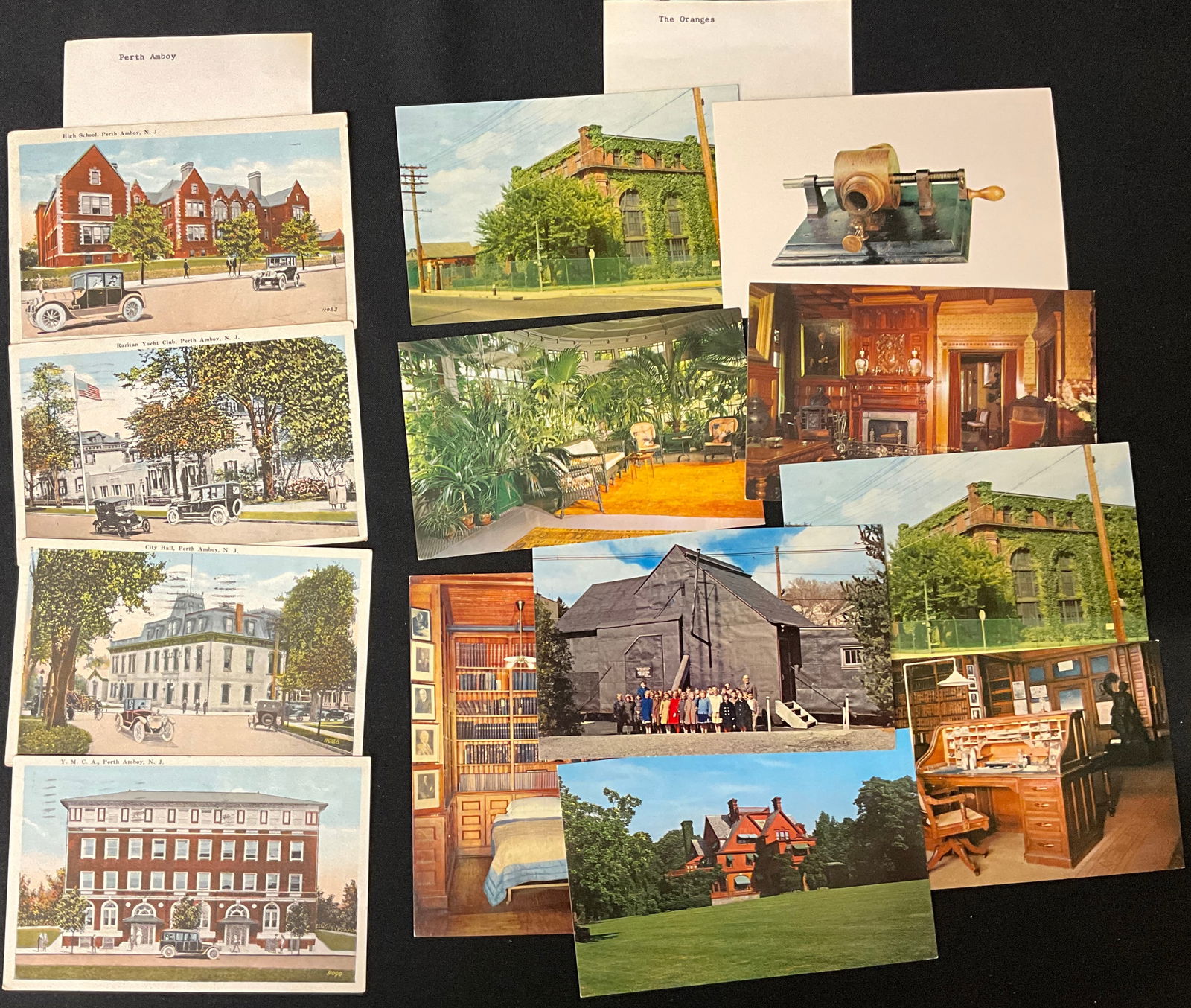 New Jersey Regional Topographical Archive, Vintage Postcards, c. 1920-1965 - 3