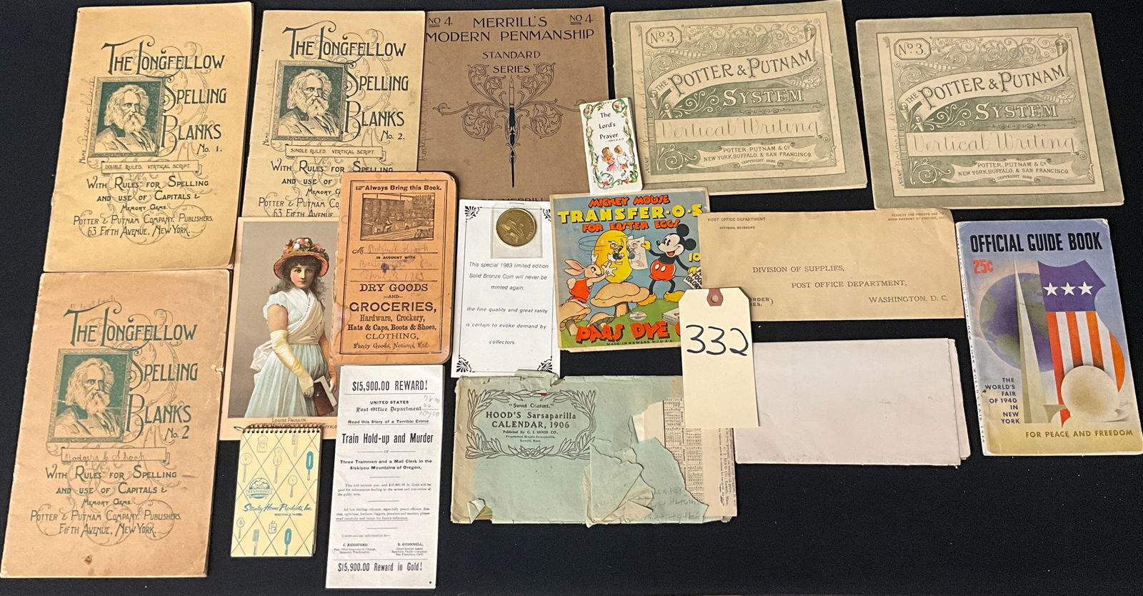 Collection of 19th and 20th Century American Ephemera, c. 1896�1983 (1 of 4)