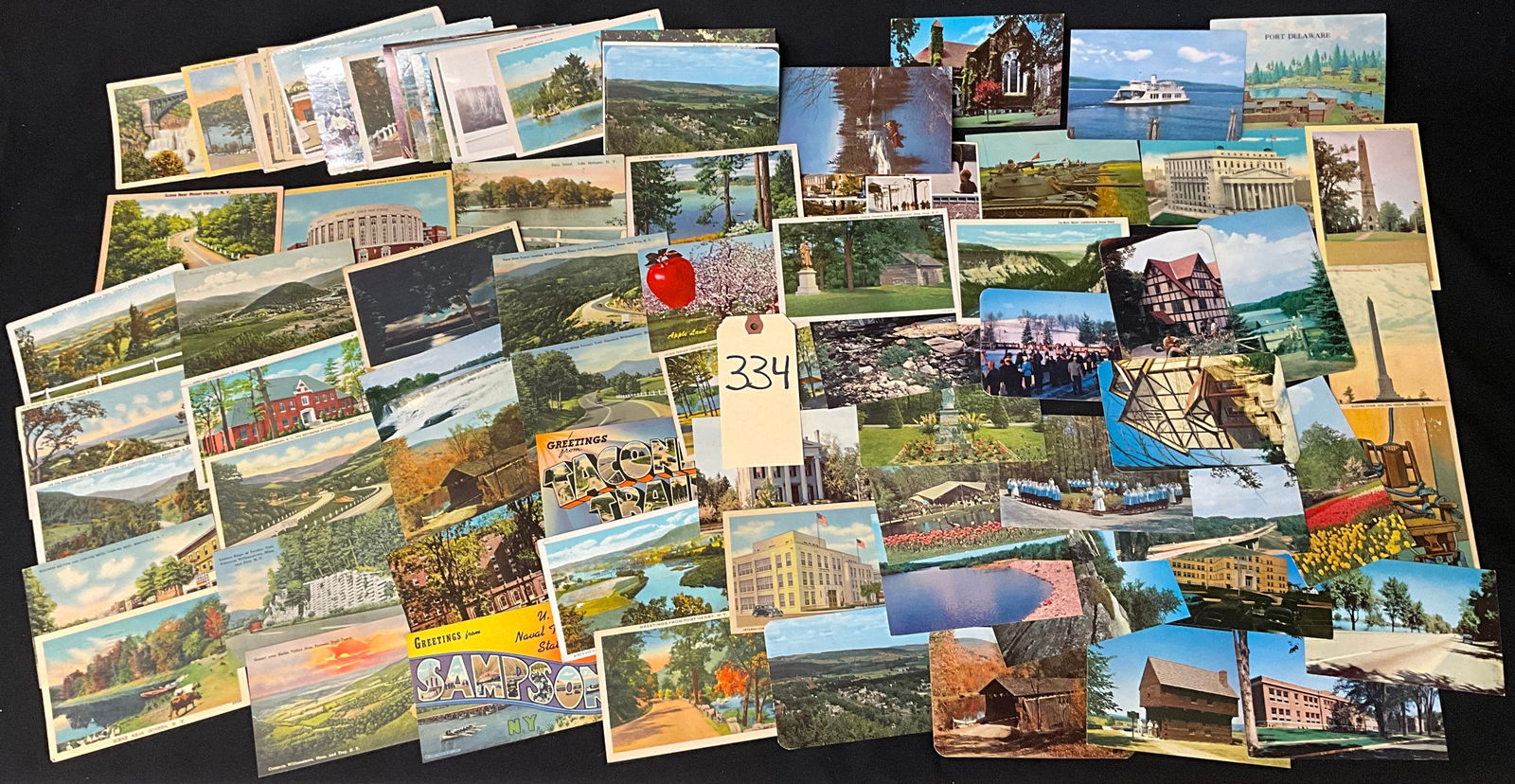 Collection of Vintage Topographical and Scenic Postcards, New York and Regional Interes (1 of 4)