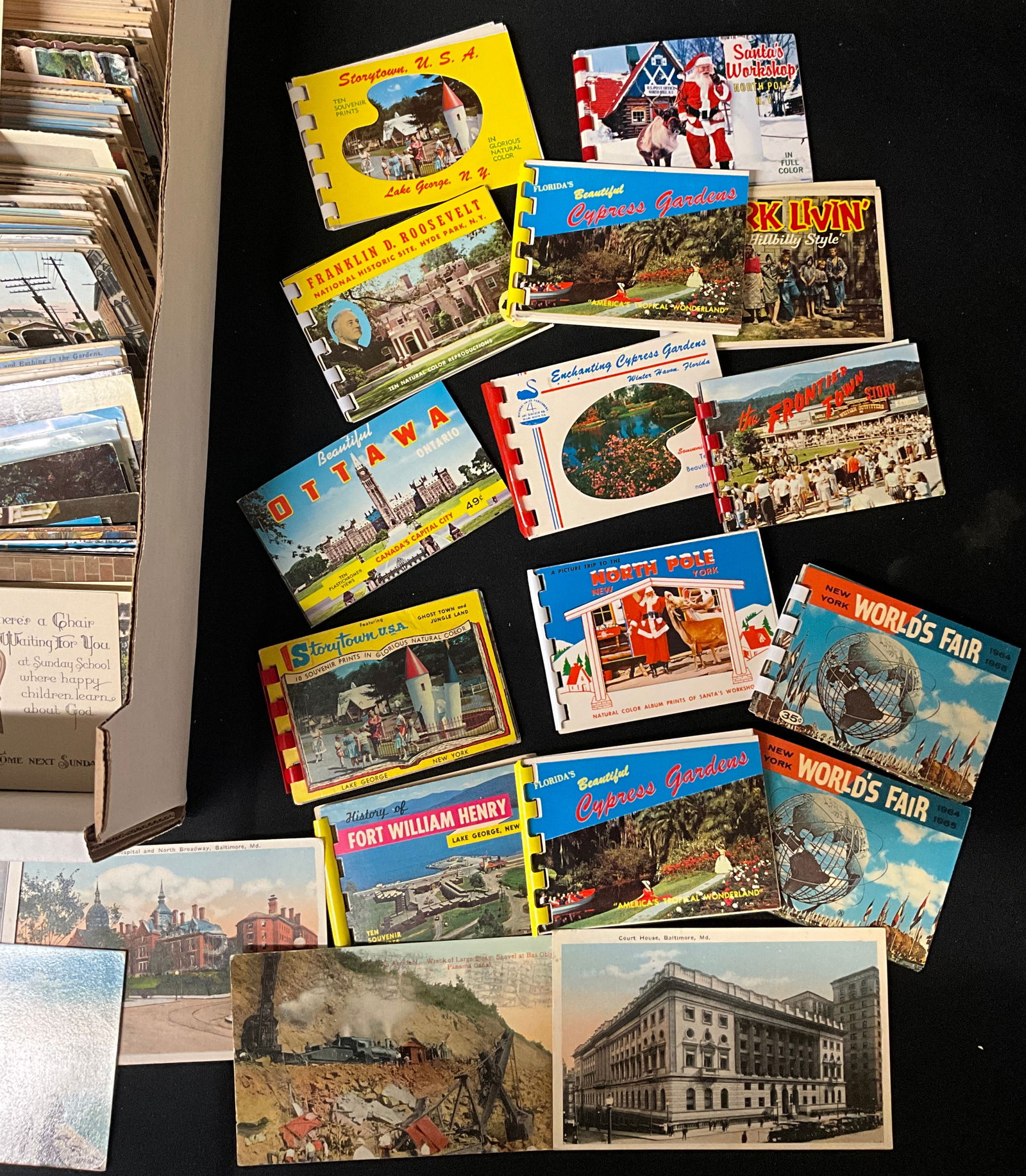 Vintage Postcards and Travel Ephemera Collection, circa 1930s-1970s - 2