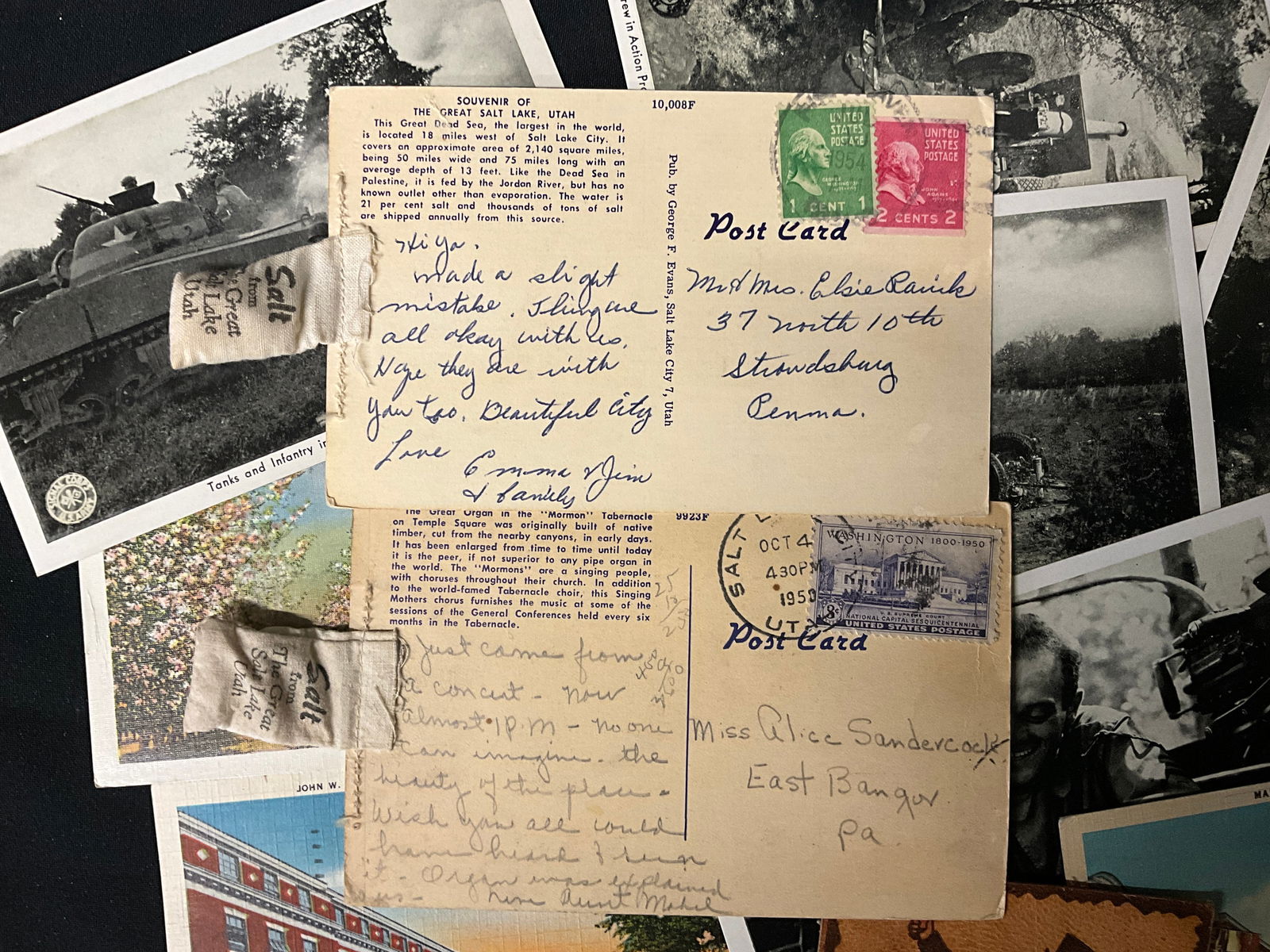 Vintage Postcards and Travel Ephemera Collection, circa 1930s-1970s - 5