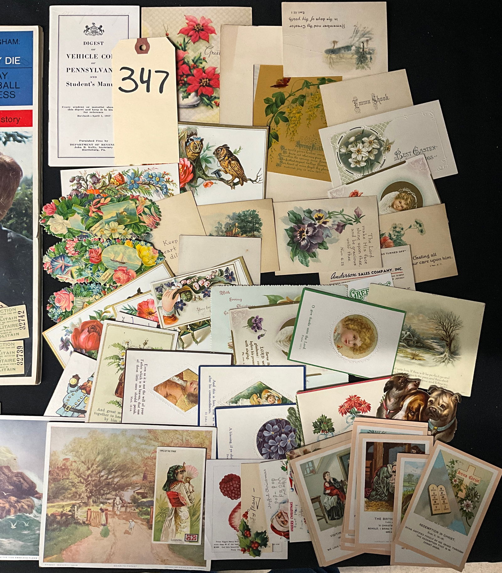 Vintage Ephemera Collection, LOOK Magazine, Agricultural Circulars, and Postcards, 1930s-1963 - 2