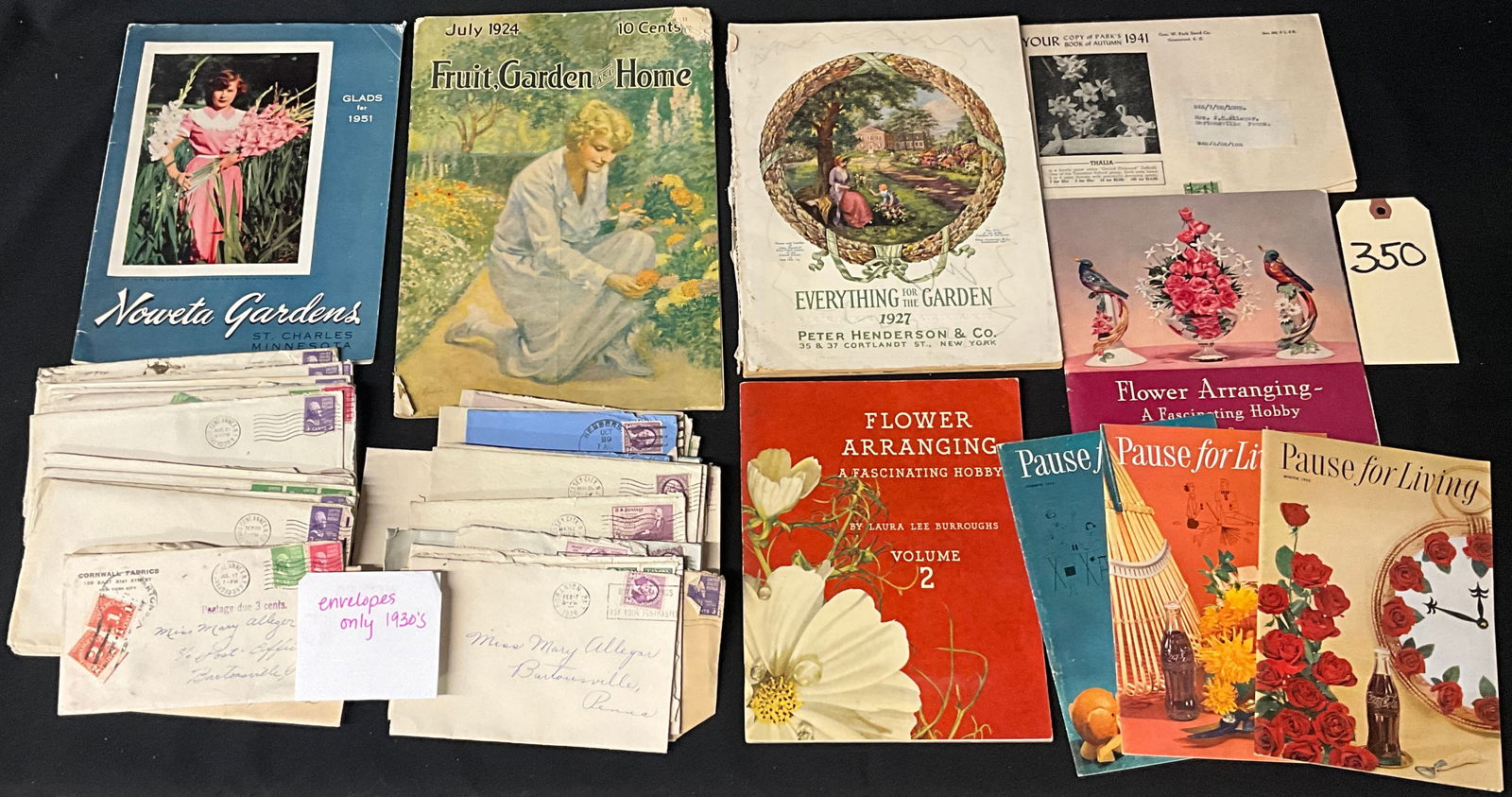 Horticultural Catalogs and 1930s Correspondence Ephemera Collection, 1924-1955 (1 of 4)