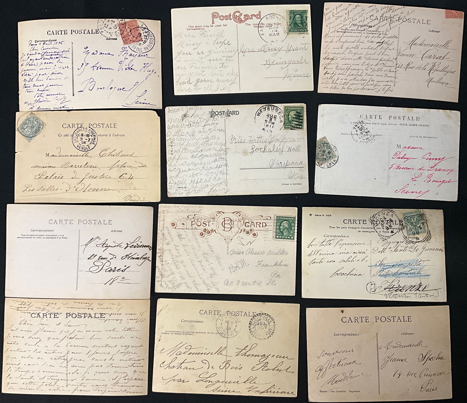 Romantic and Humorous Vintage Postcards - 4