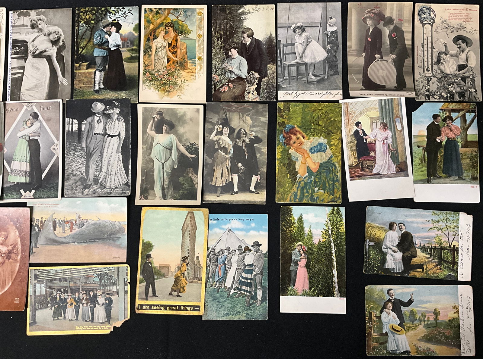 Early 20th Century Postcard Collection, RPPC and Lithographs - 2
