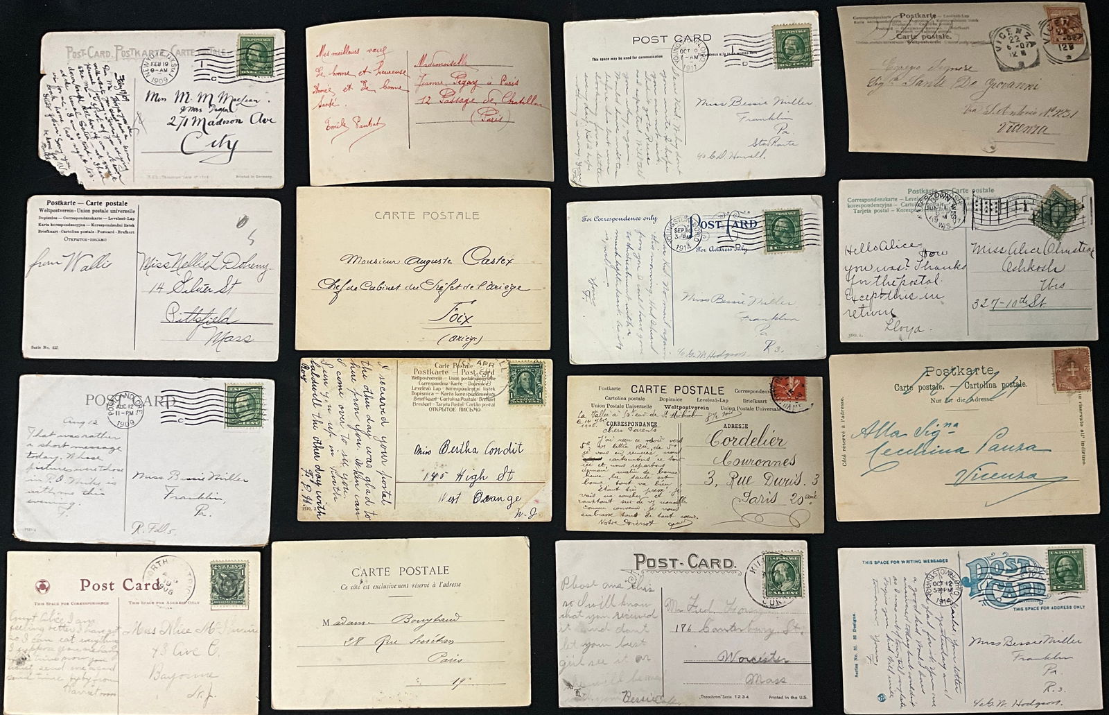 Early 20th Century Postcard Collection, RPPC and Lithographs - 4