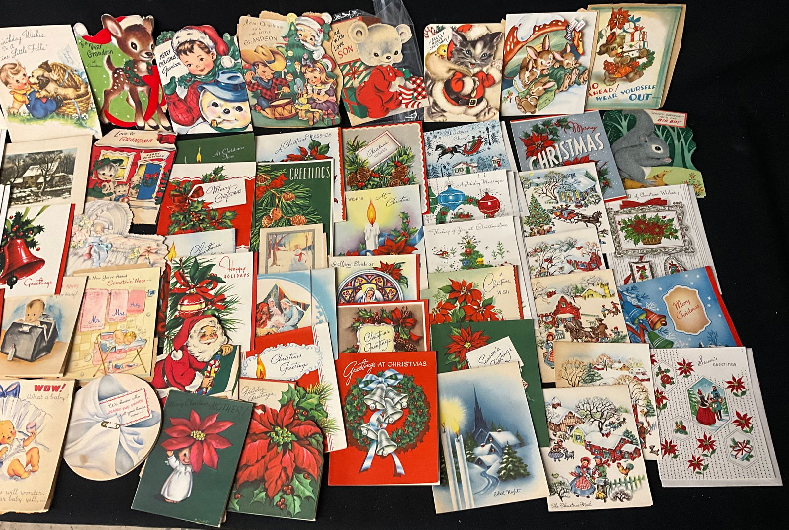 Mid-Century Holiday and Occasion Greeting Card Collection - 2