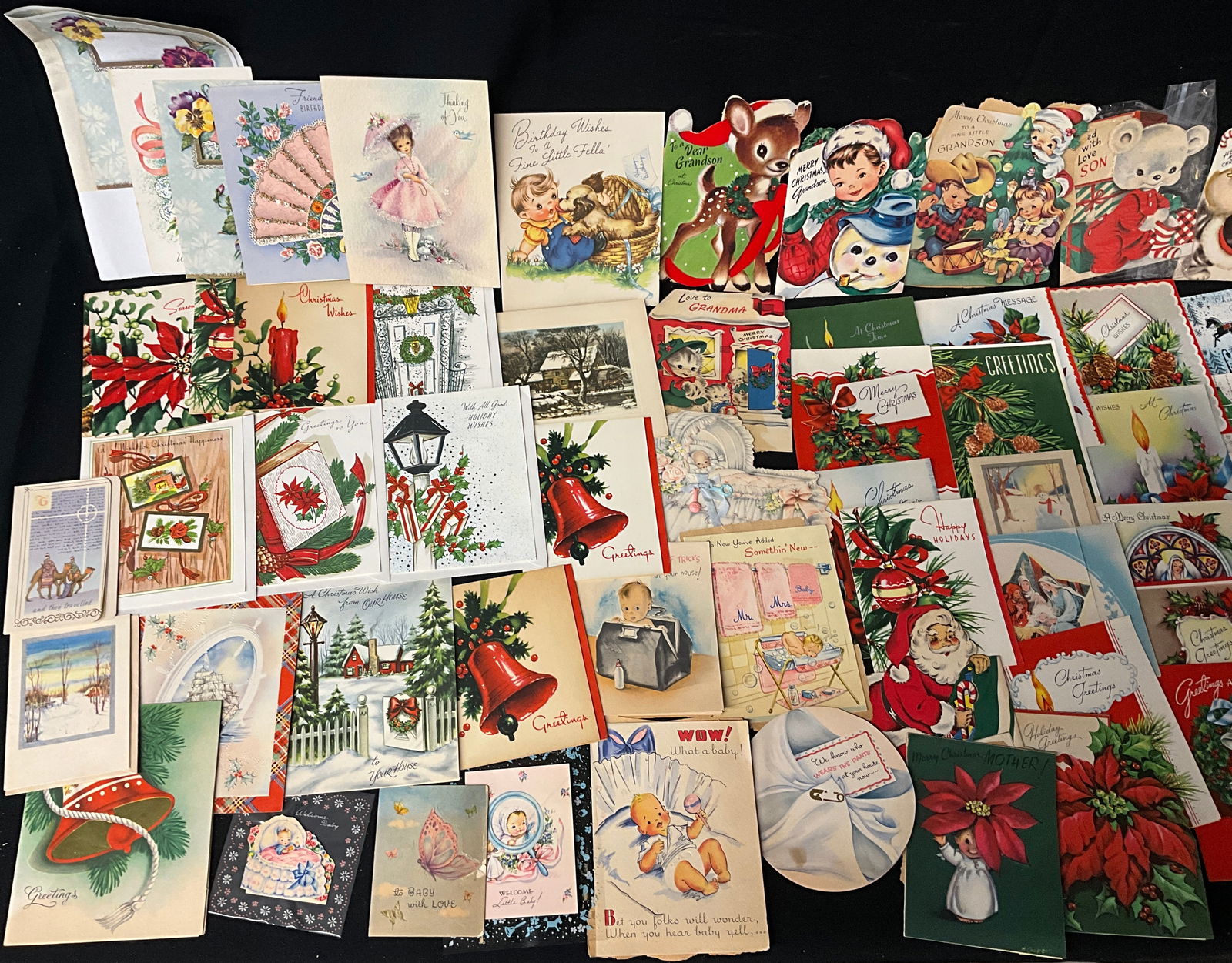 Mid-Century Holiday and Occasion Greeting Card Collection - 4