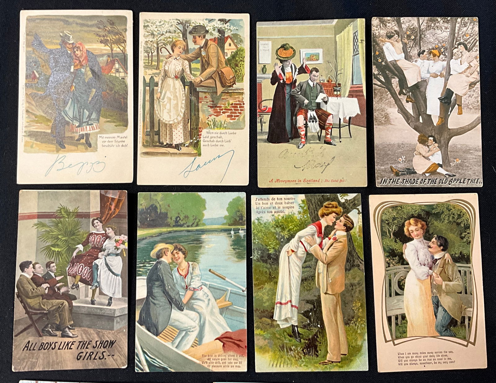 Atlantic City and Edwardian Romance, Vintage Postcards, 1905-1915 - 3