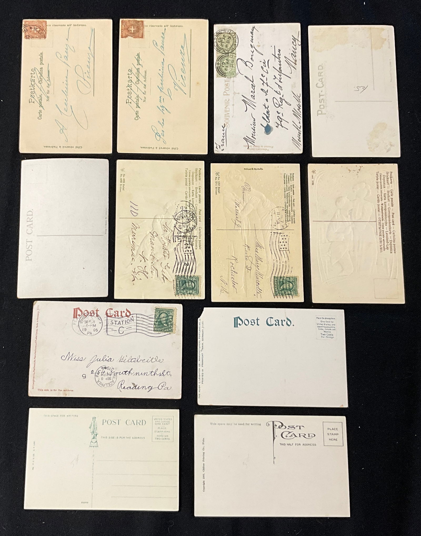 Atlantic City and Edwardian Romance, Vintage Postcards, 1905-1915 - 5