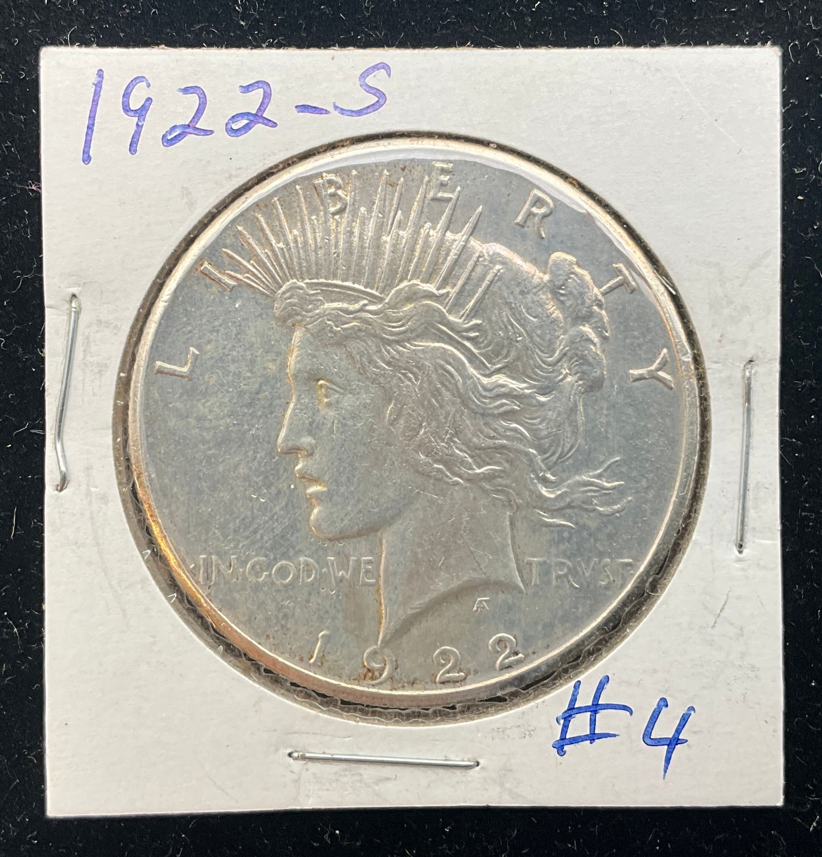 US 1922-S Peace Dollar, Silver, KM-150 - 2