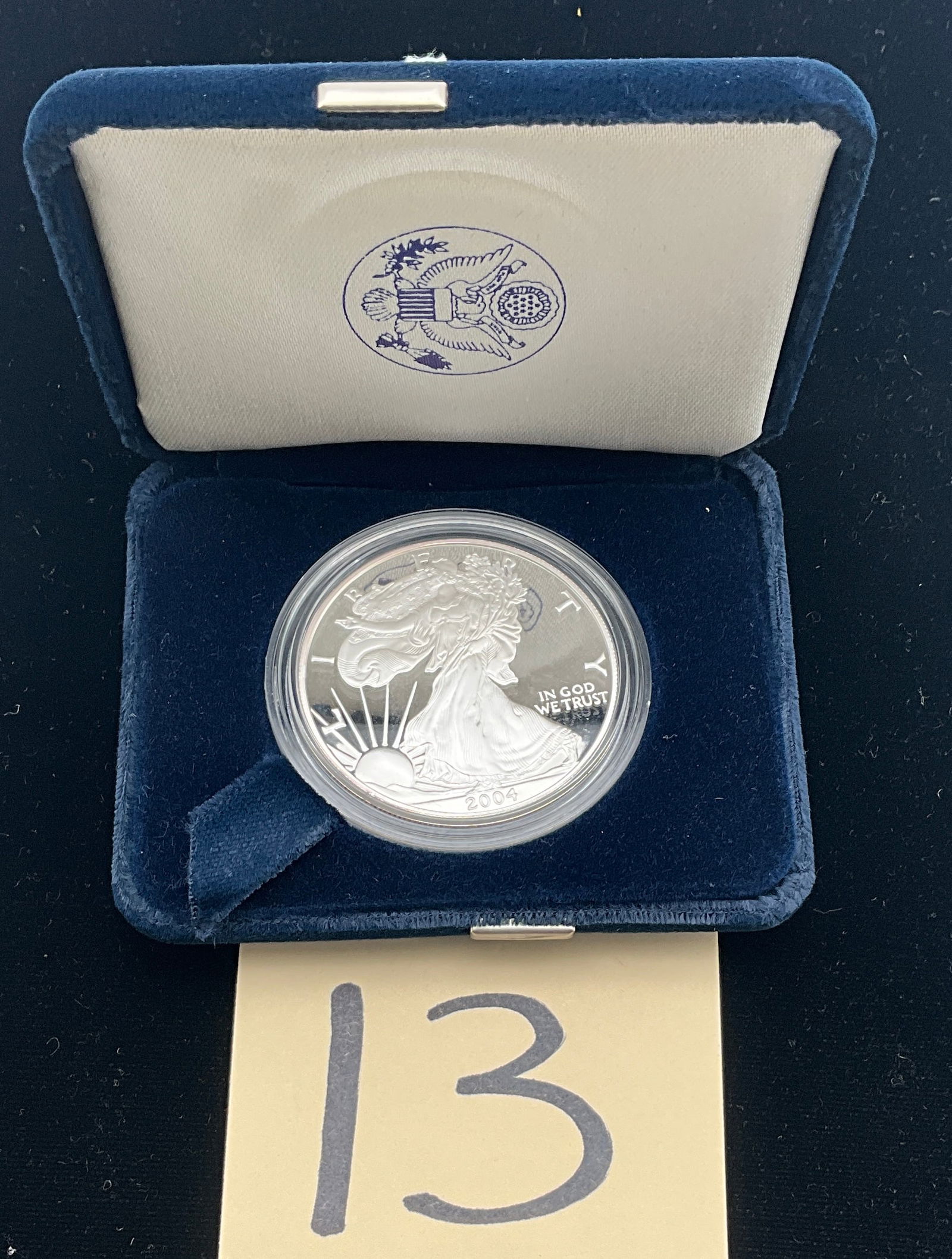 US 2004 One Dollar, Silver, KM-273 (1 of 3)