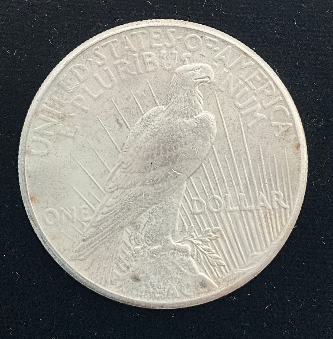 US 1928 Peace Dollar, Silver - 3