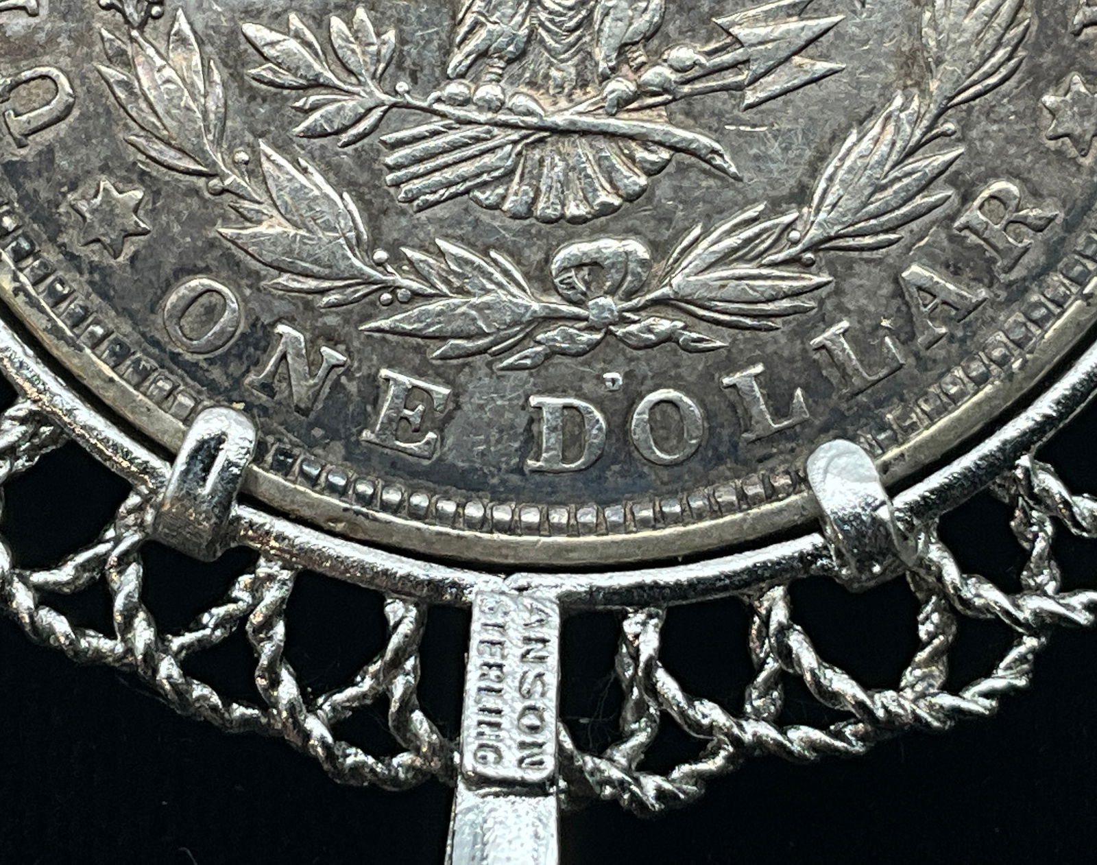 US 1921-D Morgan Silver Dollar, Silver, KM-110 - 4