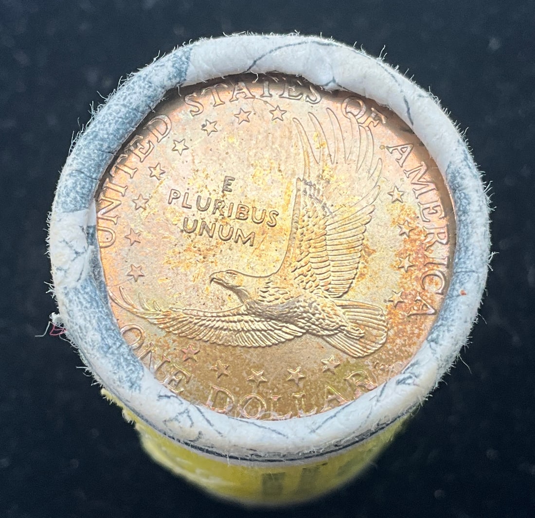 US 2000 Sacagawea Dollar Roll, Manganese-Brass, KM-310 - 4