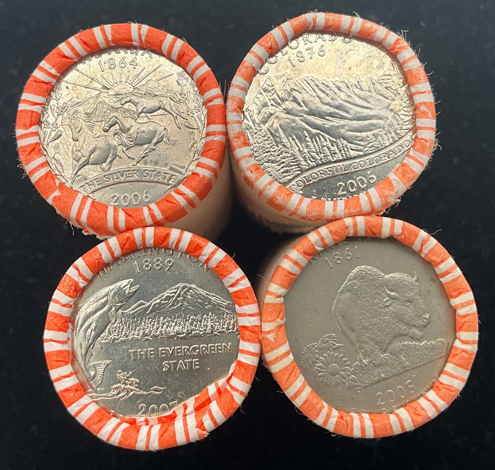 US 2005-2007 Quarter Dollars, Copper-Nickel Clad - 4