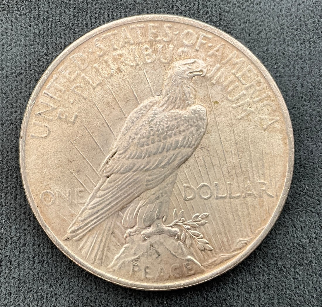 US 1922 Peace Dollar, Silver - 3