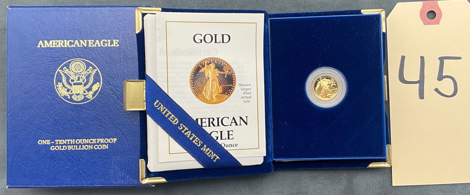 US 1988-P $5 Gold American Eagle, 1/10 oz Proof (1 of 4)