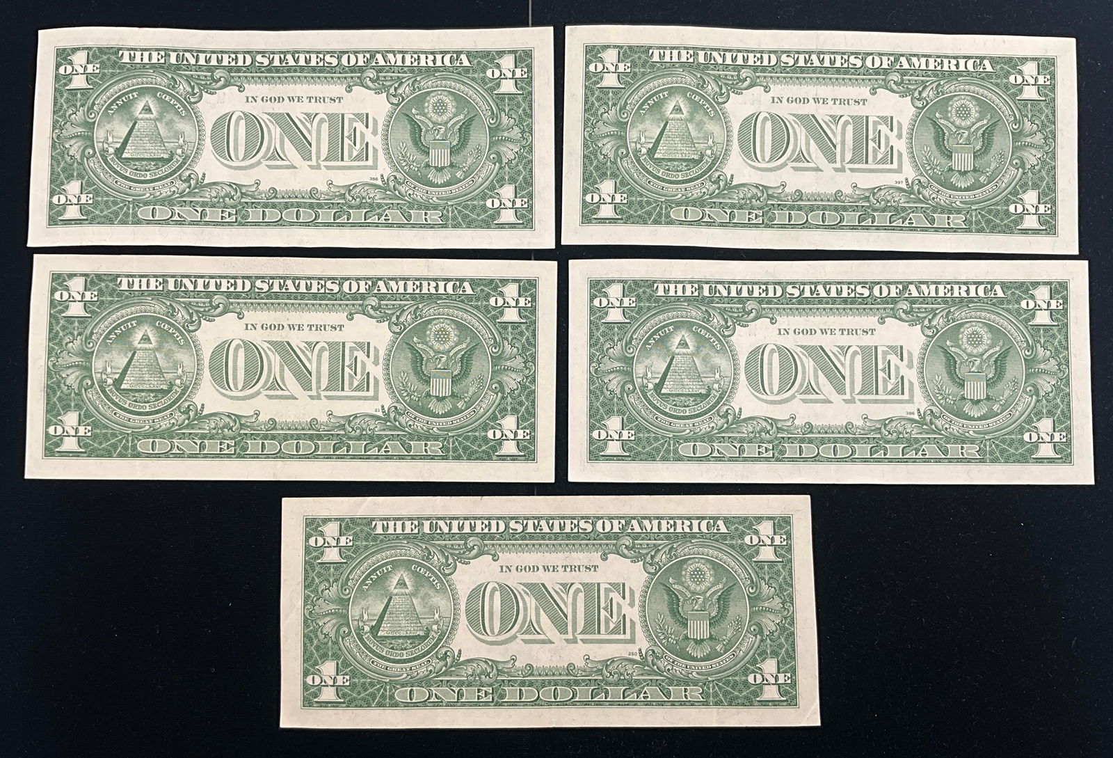 US 1957 and 1957 A $1 Silver Certificates - 3