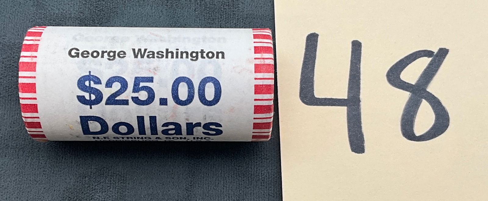 US 2007 George Washington $1 Roll, Manganese-Brass Clad (1 of 4)