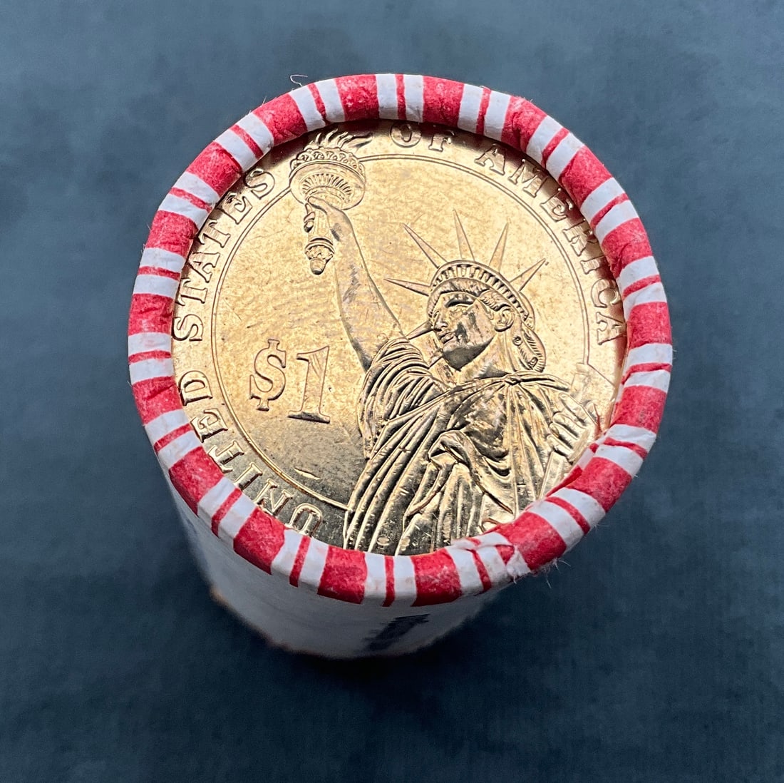 US 2007 George Washington $1 Roll, Manganese-Brass Clad - 3