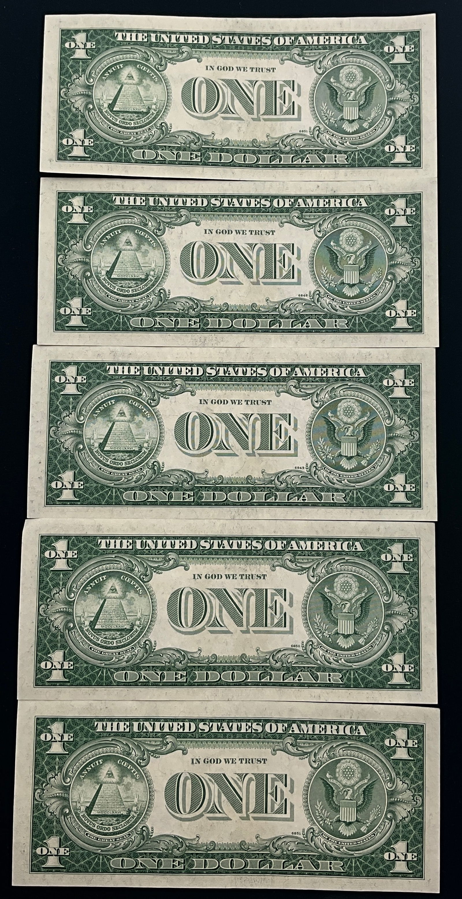US 1935 H $1 Silver Certificates, Paper, Fr. 1618 - 3