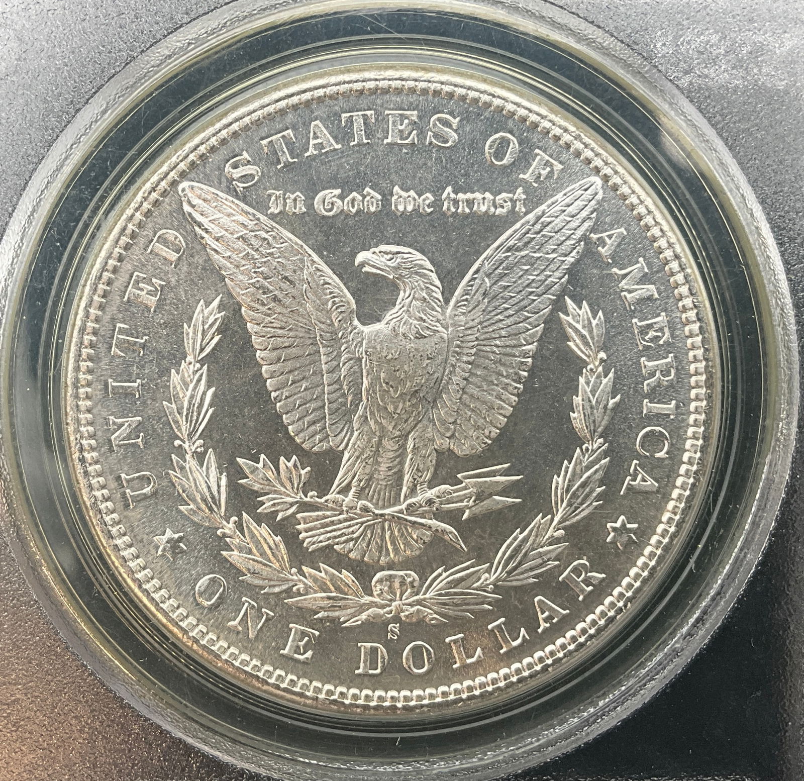 US 1880-S Morgan Silver Dollar, PCGS MS66PL - 4