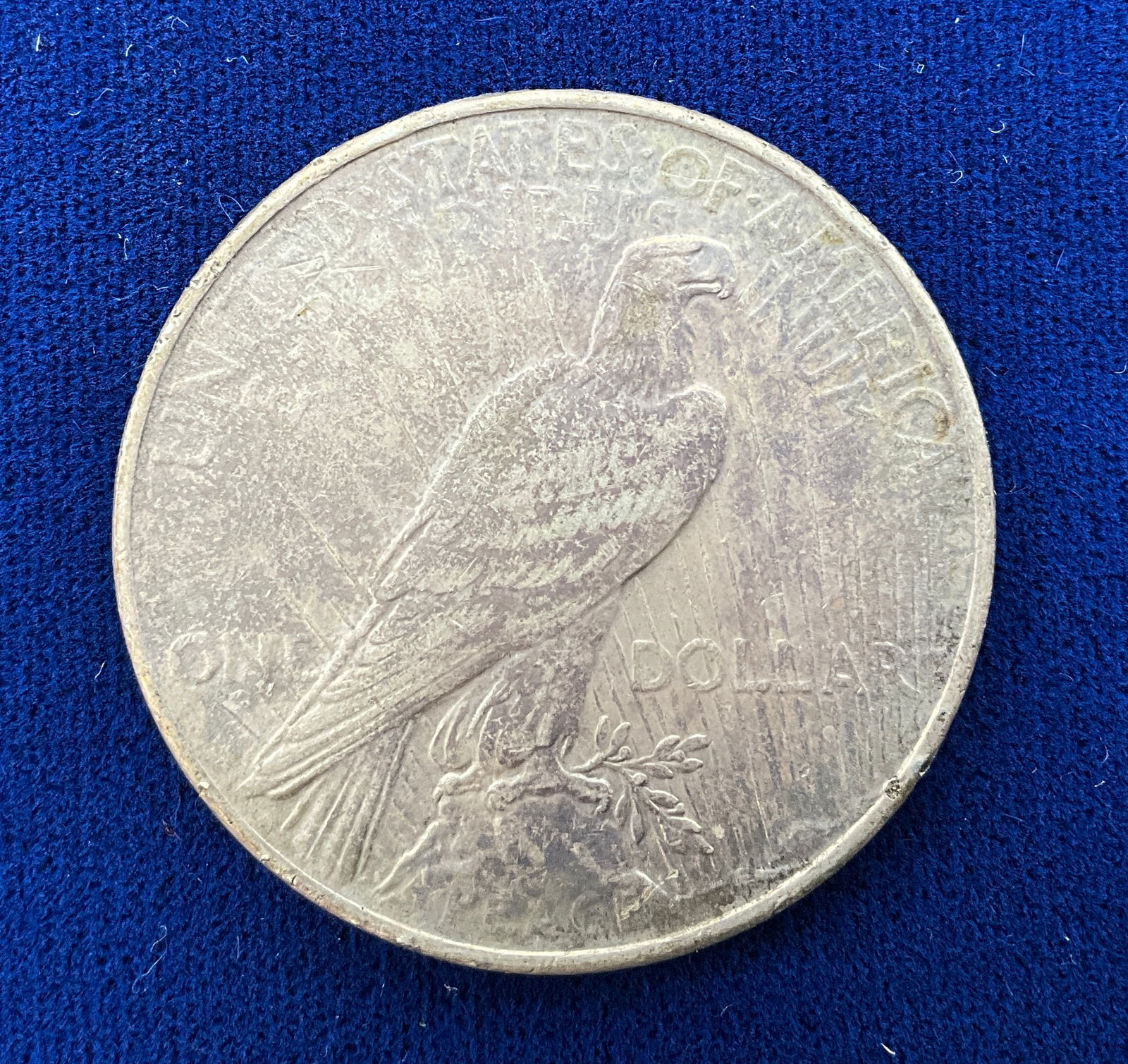 US 1924 Peace Dollar, Silver - 3