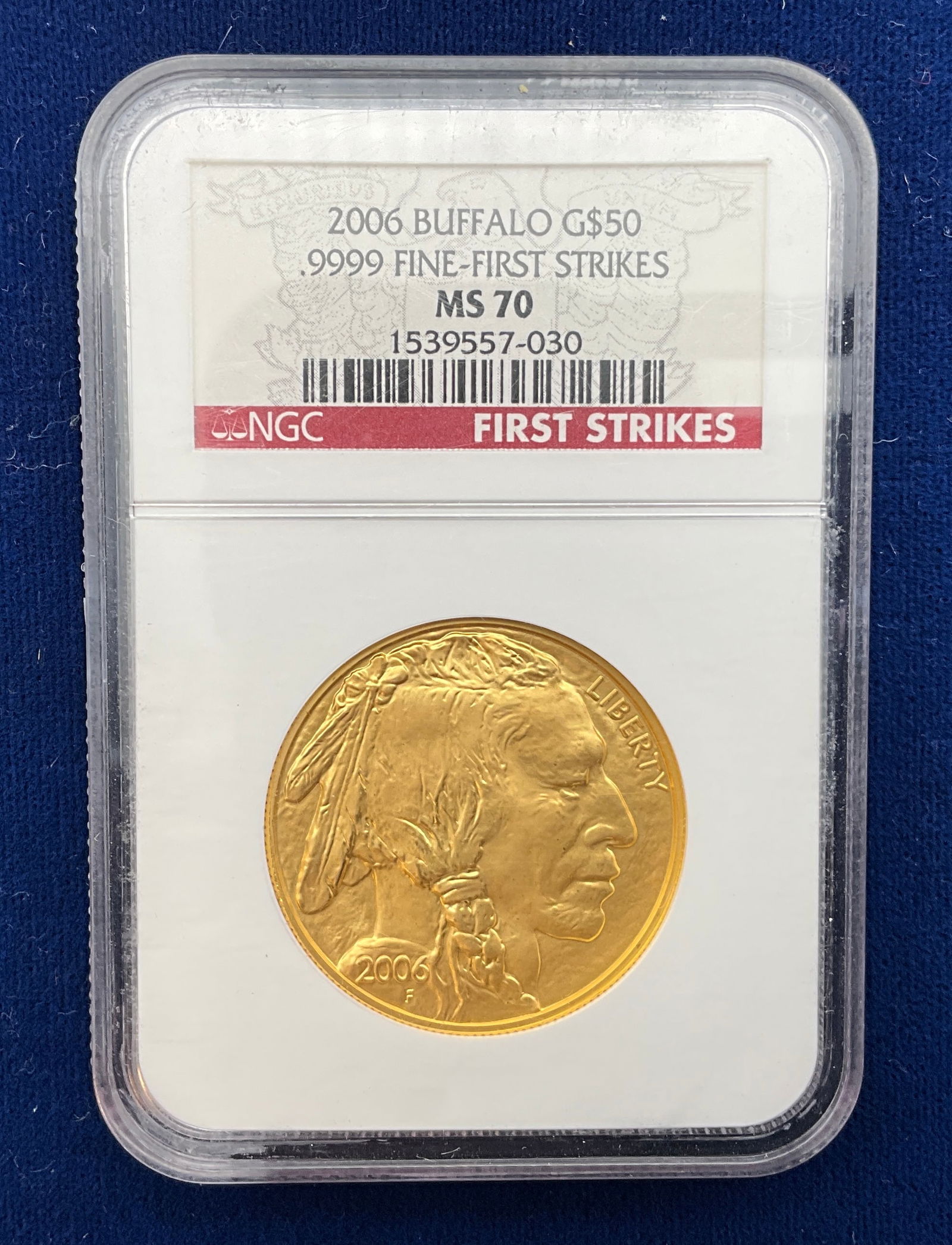 US 2006 $50 Gold, KM-388, NGC MS70 - 2