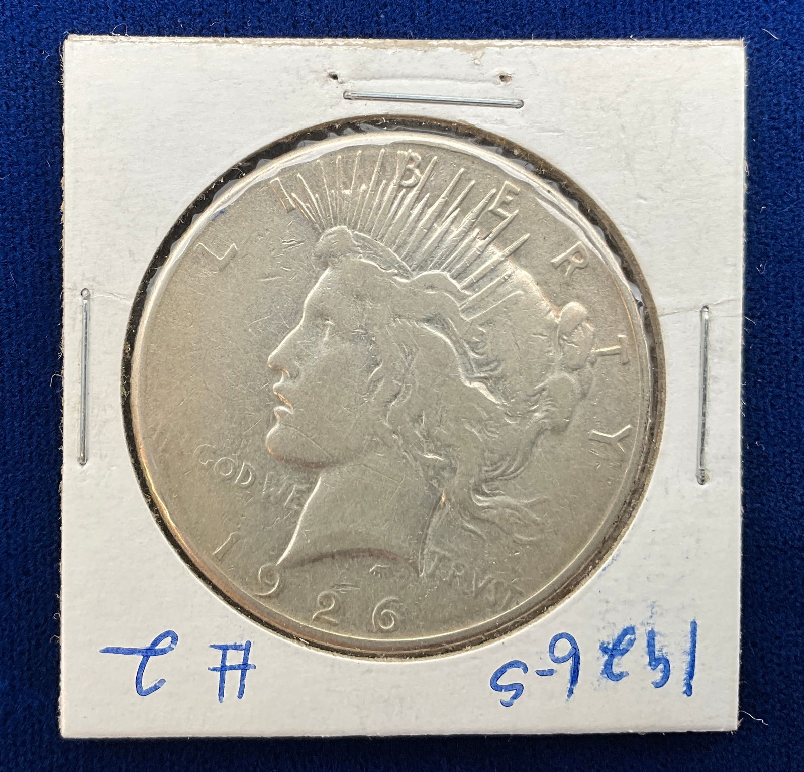 US 1926-S Peace Dollar, Silver, KM-150 - 2