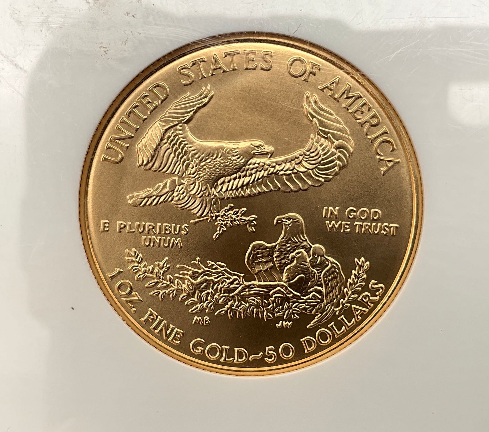 US 2006 $50 American Gold Eagle, Gold, NGC MS 70 - 5