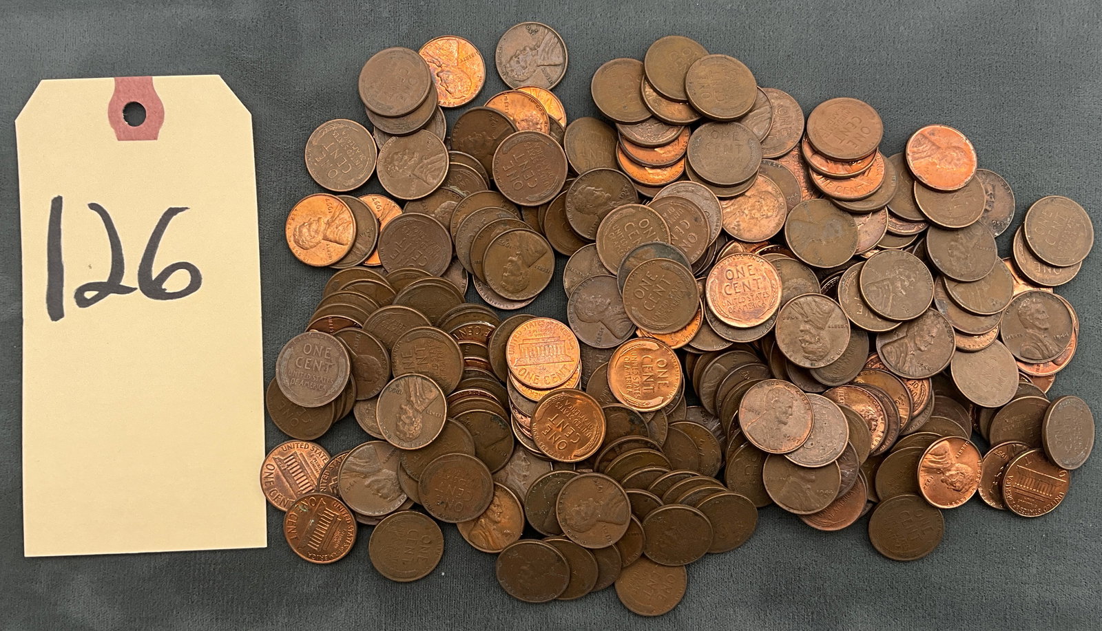 US 1909-1958 Lincoln Cent Collection, Copper, 250 pcs (1 of 3)