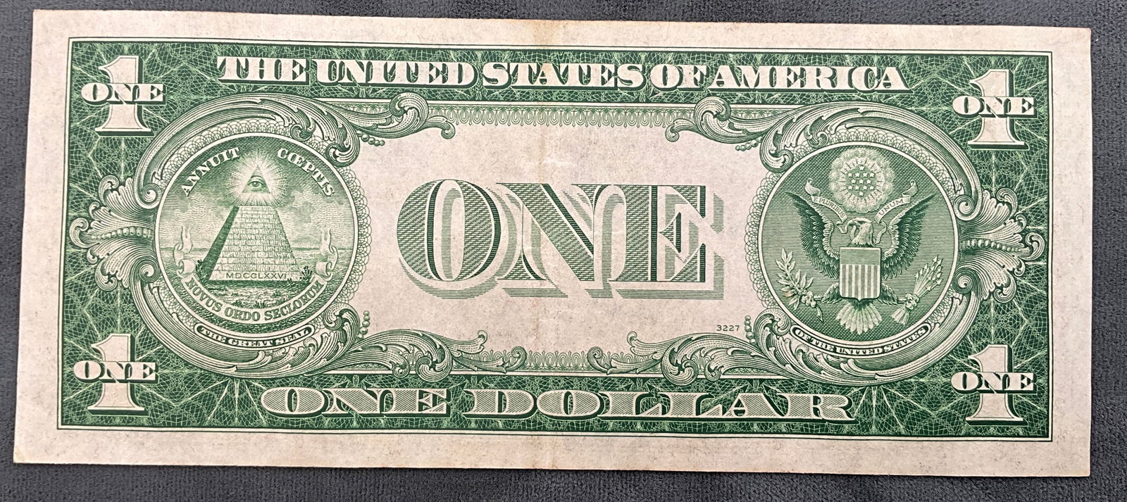 US 1935 A $1 Silver Certificate, Fr. 1608 - 3