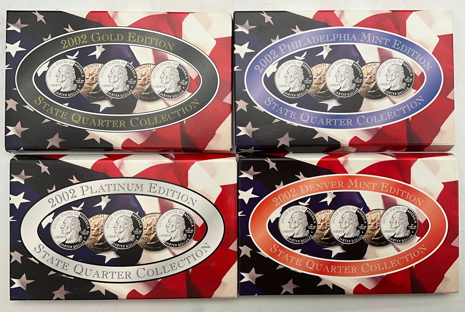 US 2002 25 Cents State Quarter Collection - 2