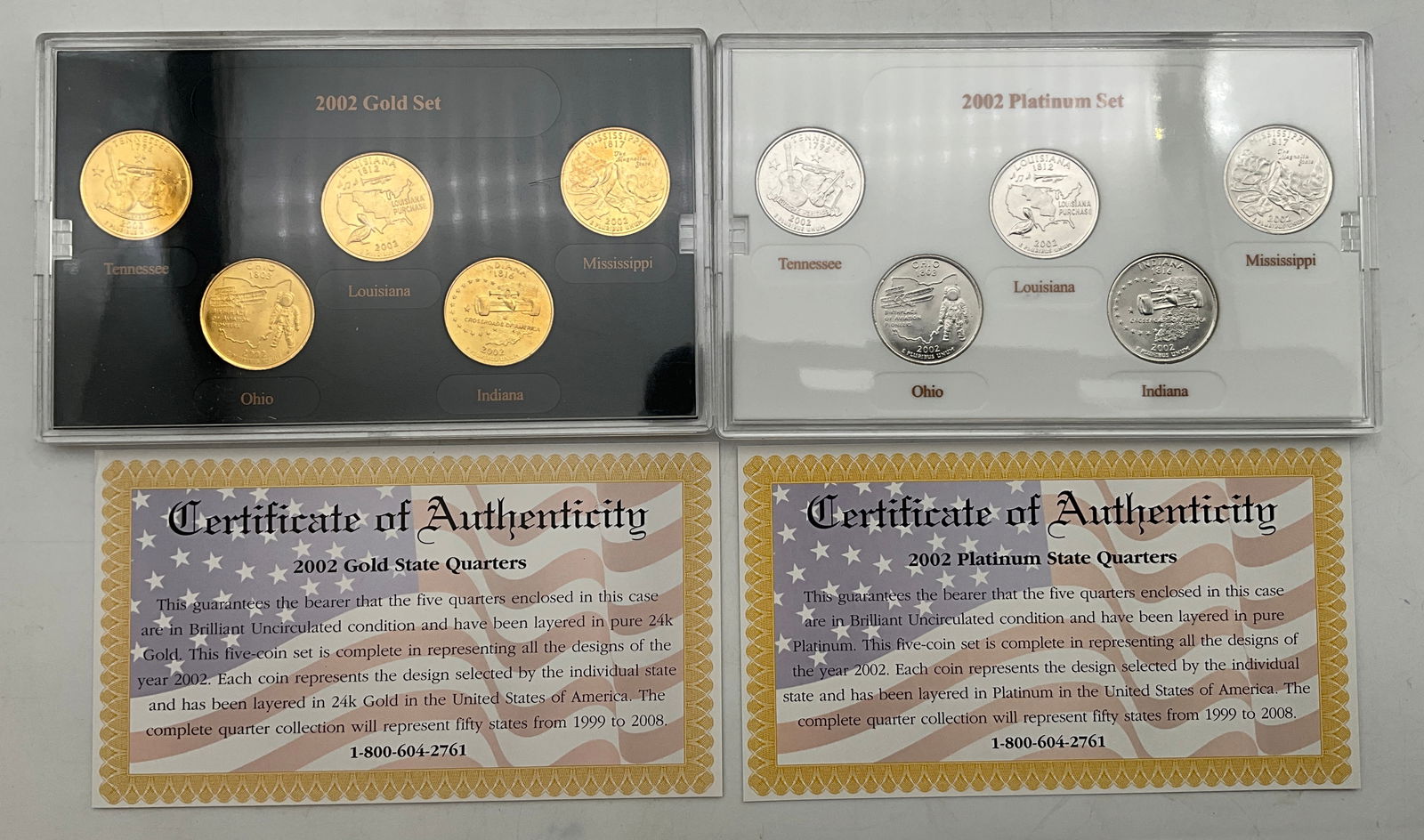 US 2002 25 Cents State Quarter Collection - 4