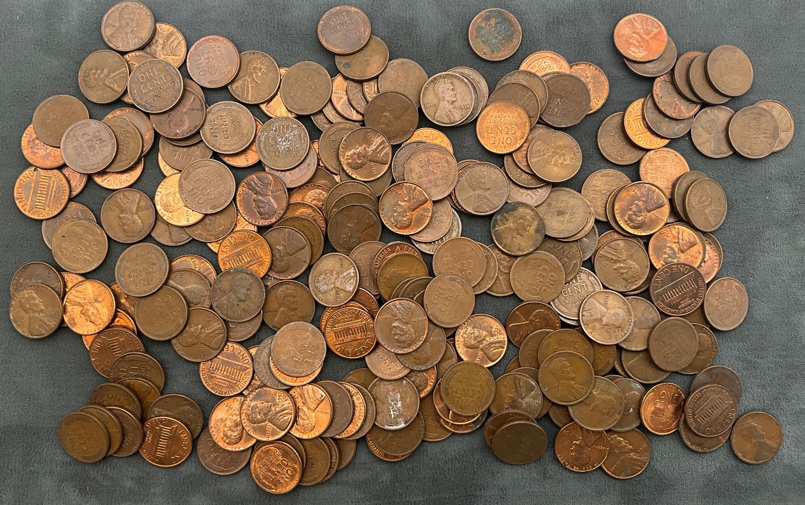 US 250 Lincoln Wheat and Memorial Cents, Copper, KM-132/201 - 3