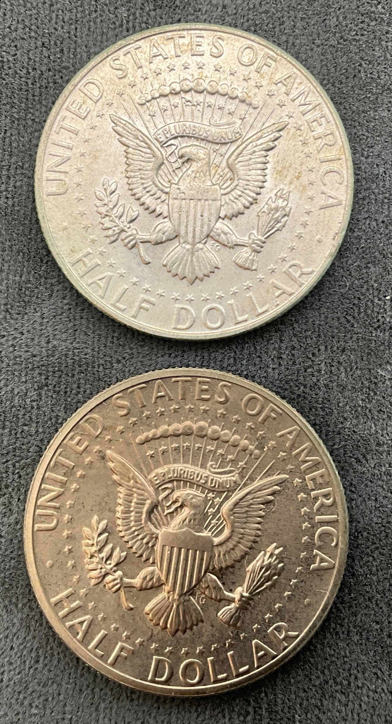 US 1968-D & 1974-S Half Dollars - 3