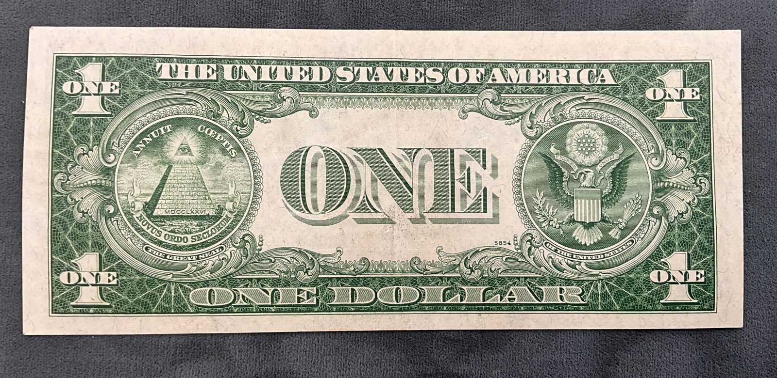 US 1935 E $1 Silver Certificate, Star Note, Fr. 1614* - 3