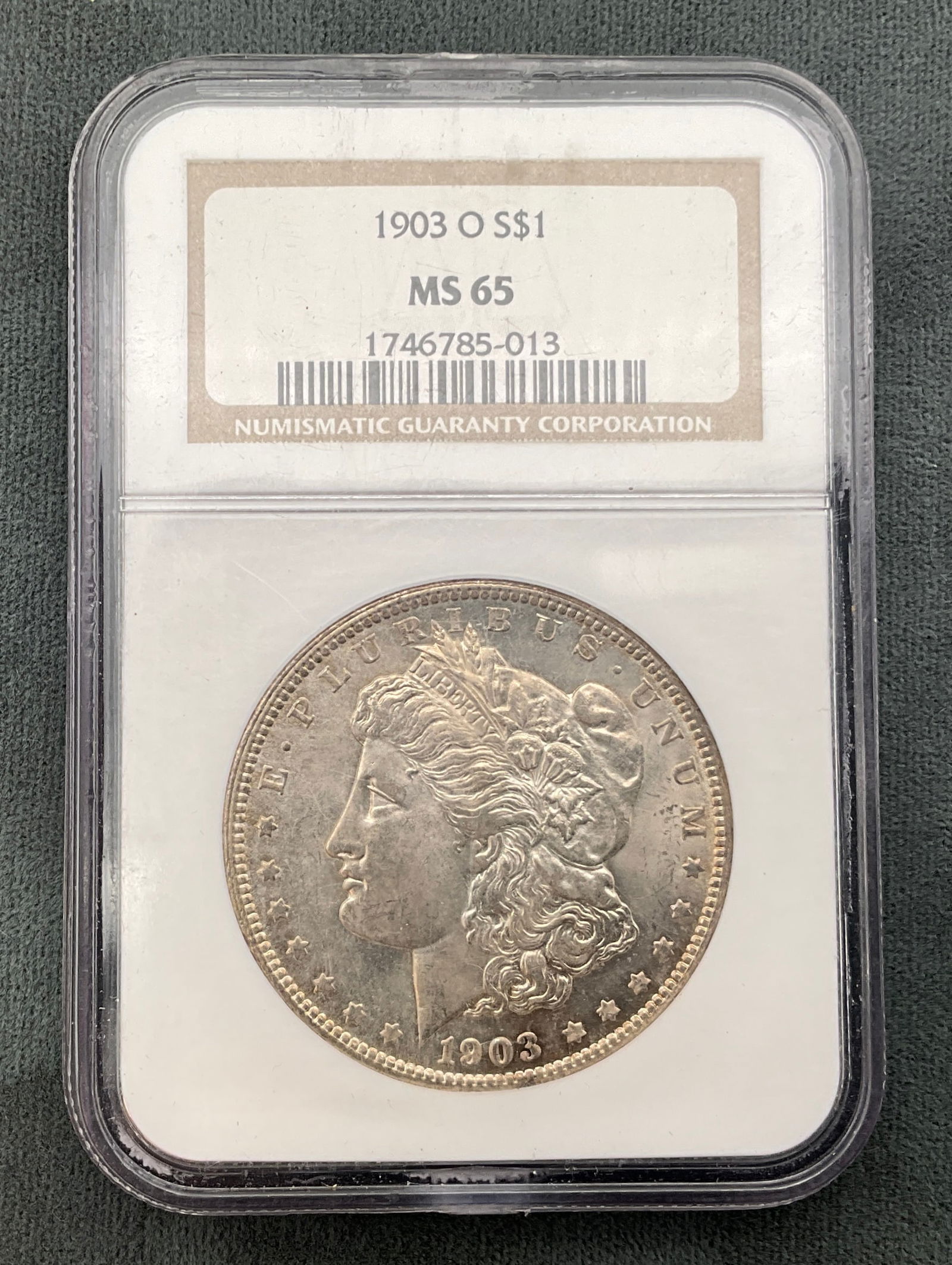 US 1903-O Morgan Dollar, Silver, KM-110, MS 65 - 2