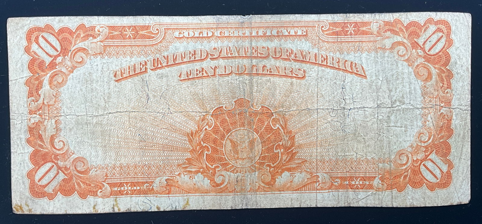 US 1922 $10 Gold Certificate, Fr. 1173 - 3