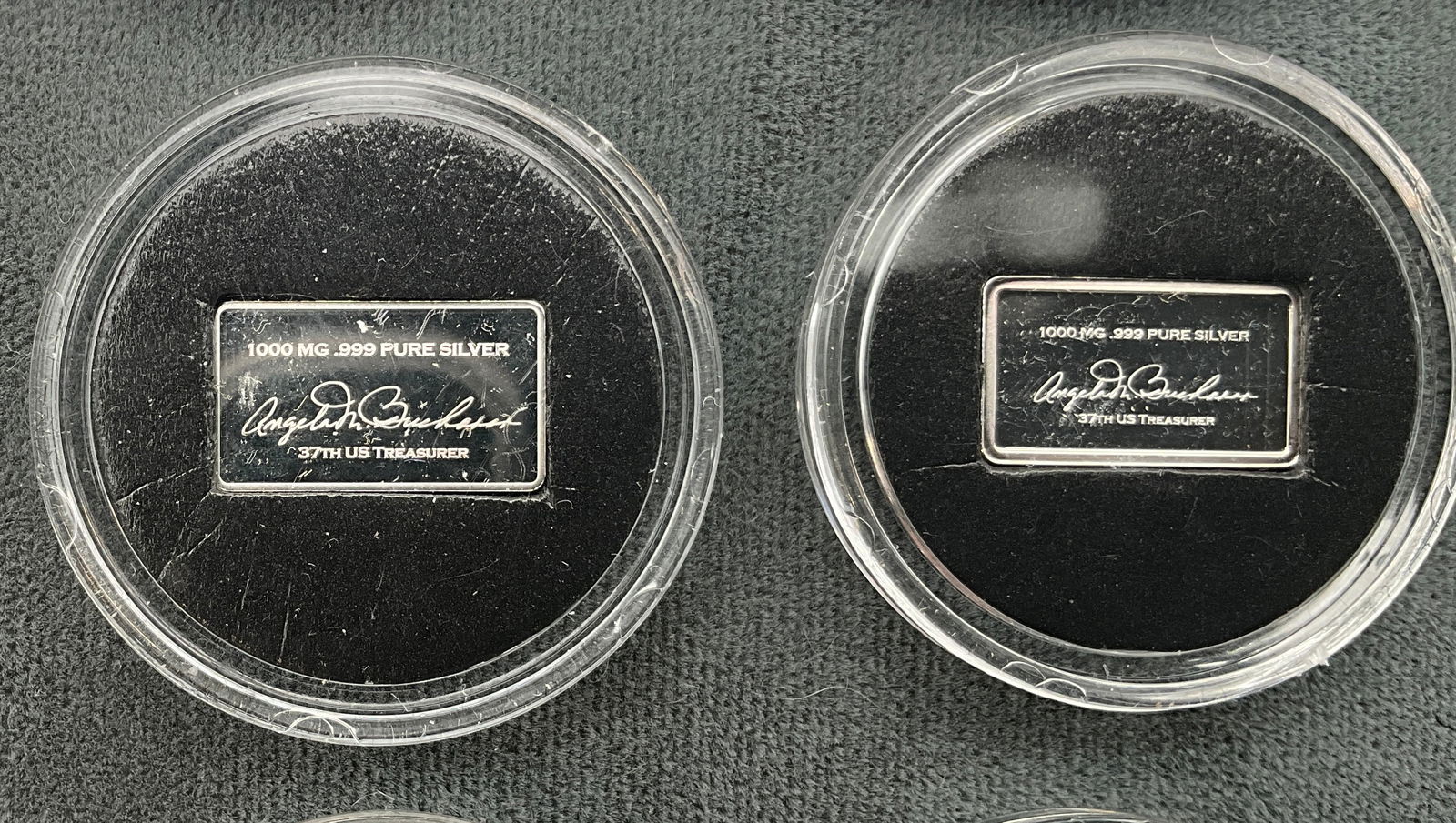 20 PC. US 1 Gram Silver Bullion Bars, .999 Fine Silver - 2