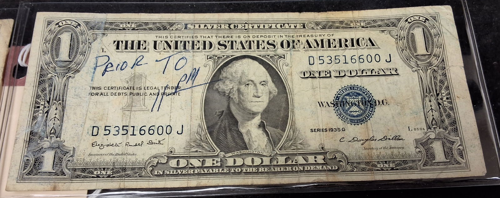 US 1928-1957 $1 Silver Certificates, Paper, Fr. 1600-1619 - 3