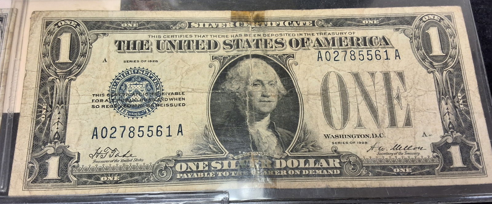 US 1928-1957 $1 Silver Certificates, Paper, Fr. 1600-1619 - 5