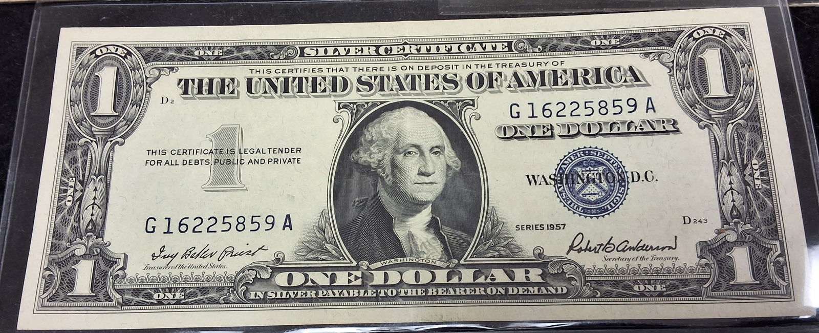 US 1928-1957 $1 Silver Certificates, Paper, Fr. 1600-1619 - 6
