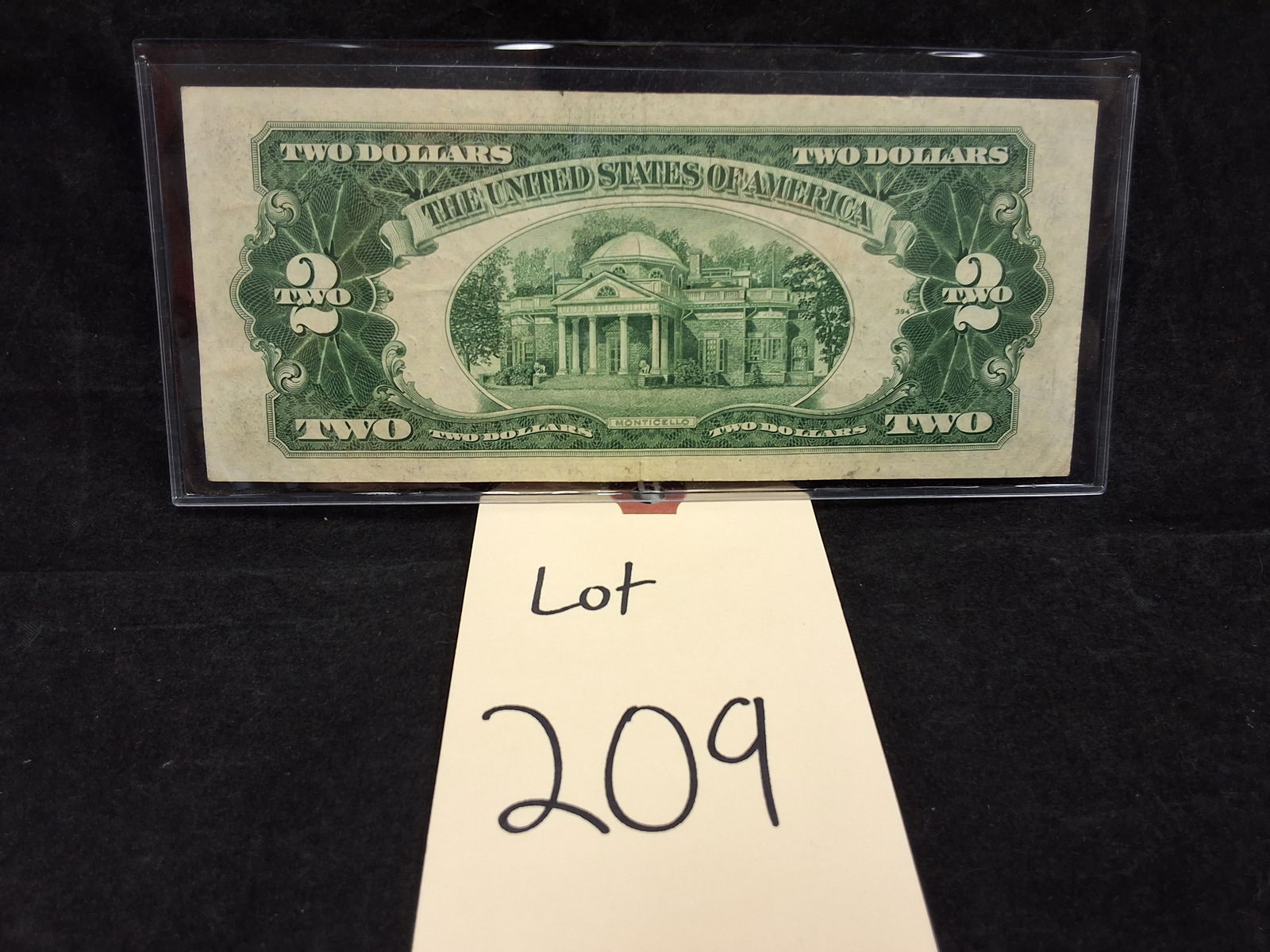 US 1953 A $2 United States Note, Fr-1510 - 2