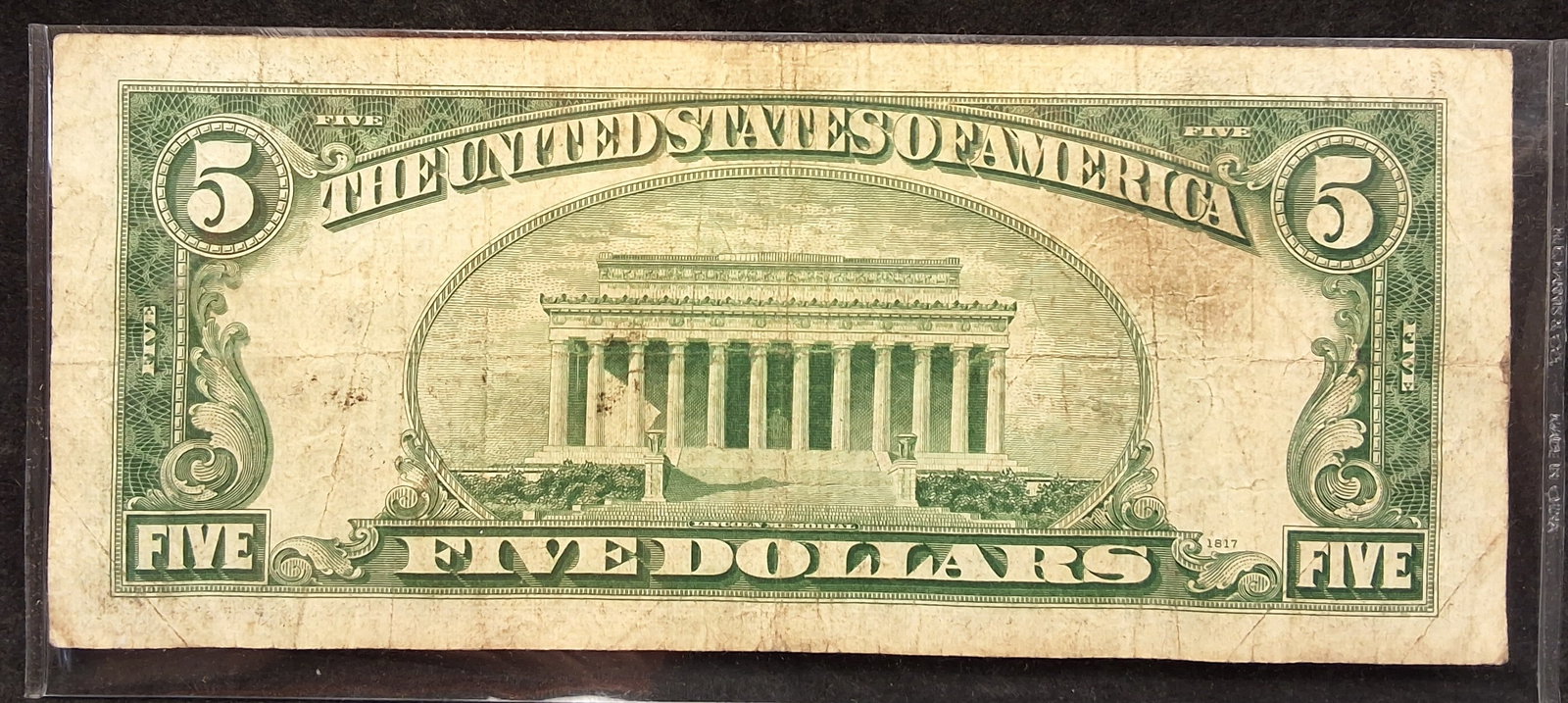 US 1934 D A Pair of $5 Silver Certificates, Fr. 1654 - 5