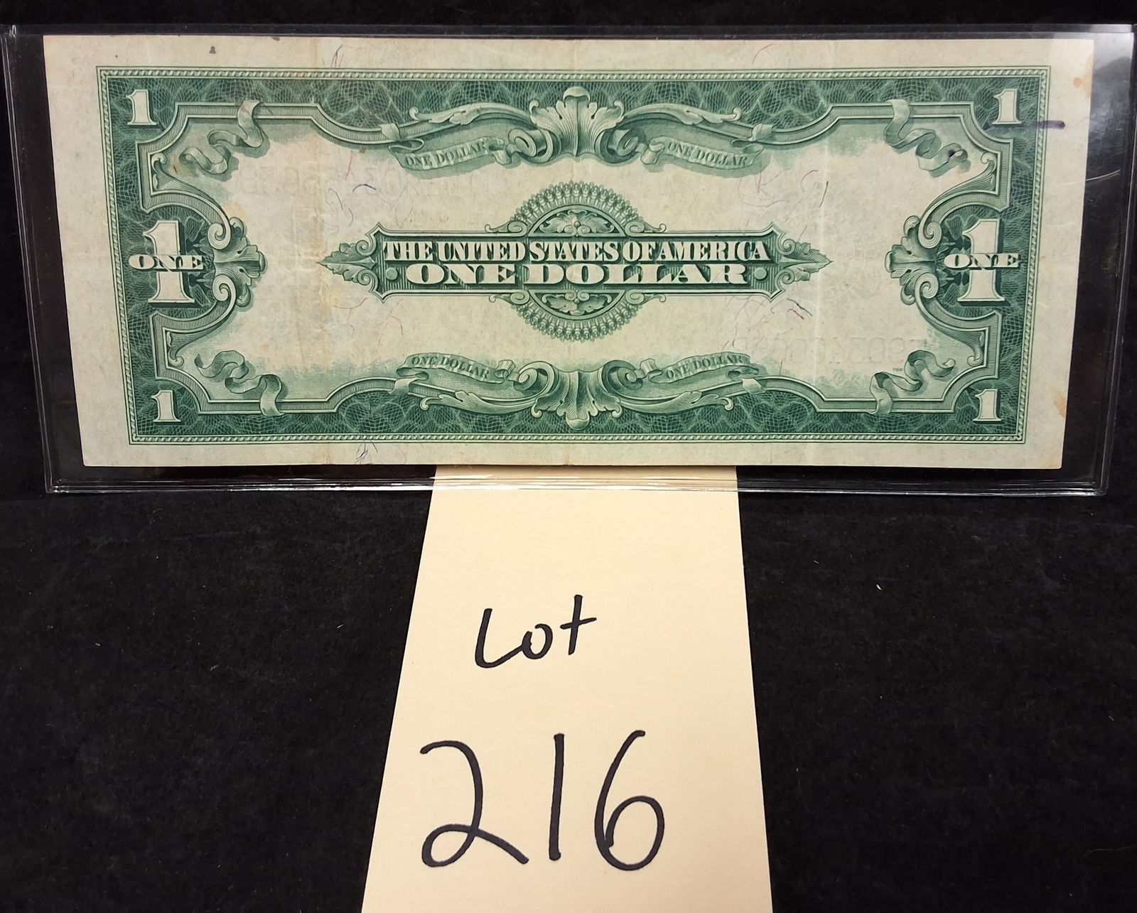 US 1923 $1 Silver Certificate, Fr-238, Speelman-White - 2