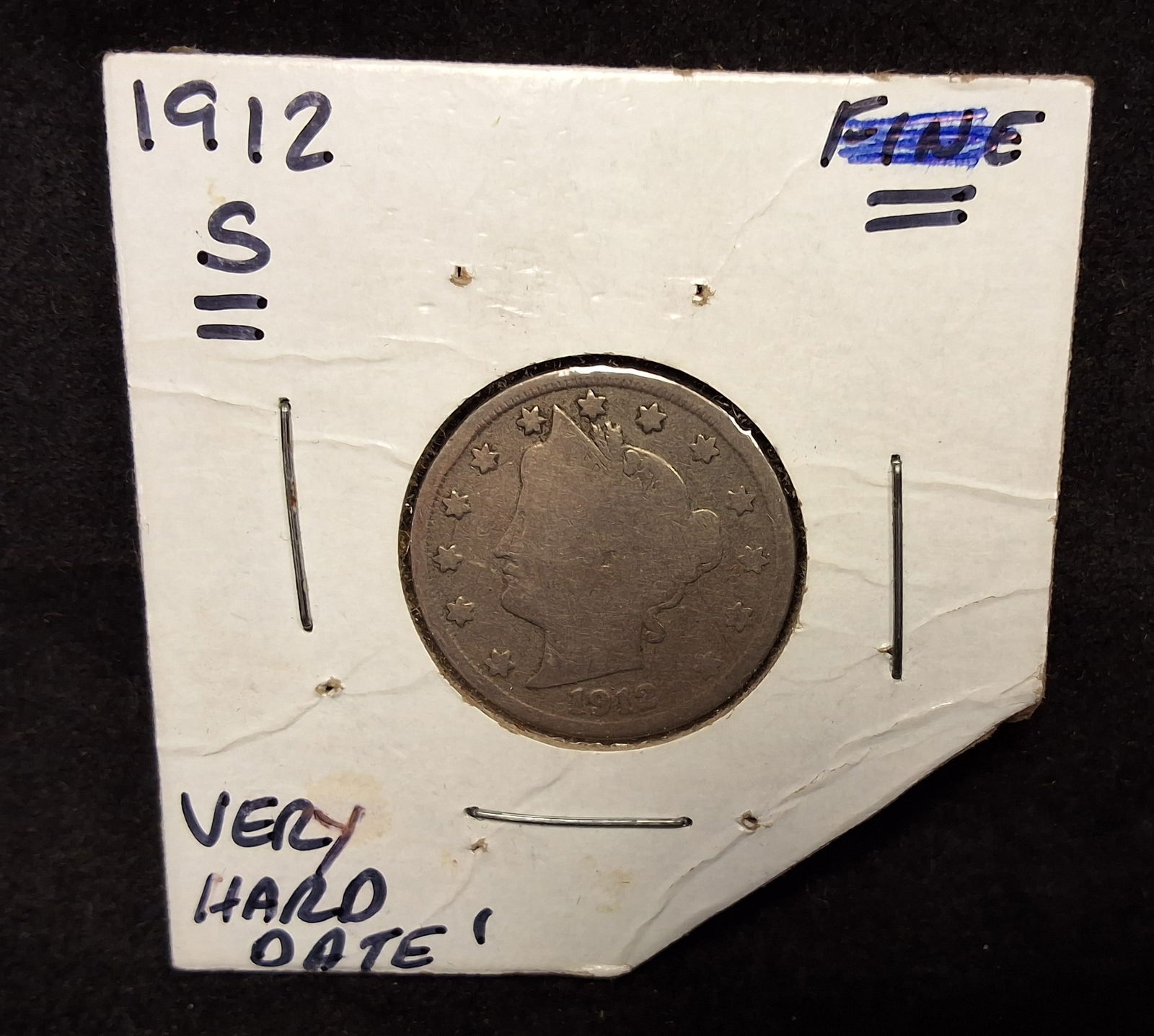 US 1912-S Liberty Head Nickel, Copper-Nickel, KM-112 - 2